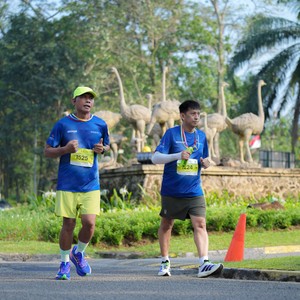 Race photo from BOGORUN 2026