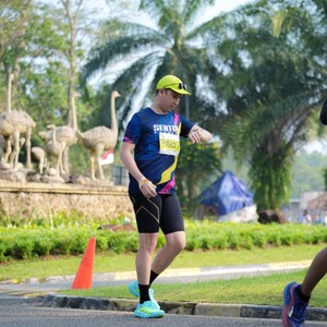 Race photo from BOGORUN 2026