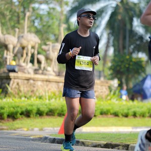 Race photo from BOGORUN 2026