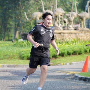 Race photo from BOGORUN 2026