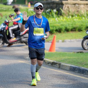 Race photo from BOGORUN 2026