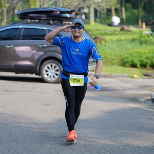 Race photo from BOGORUN 2026