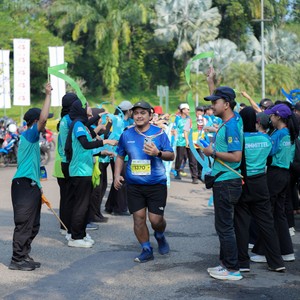 Race photo from BOGORUN 2026