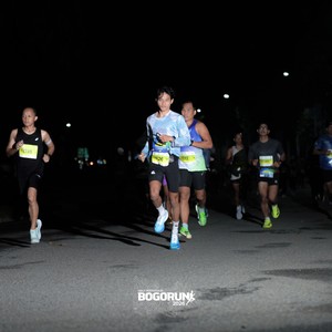 Race photo from BOGORUN 2026