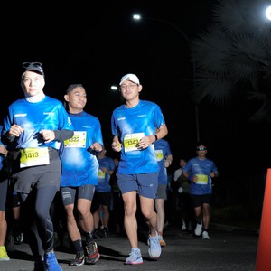 Race photo from BOGORUN 2026