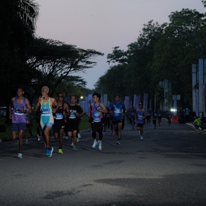 Race photo from BOGORUN 2026