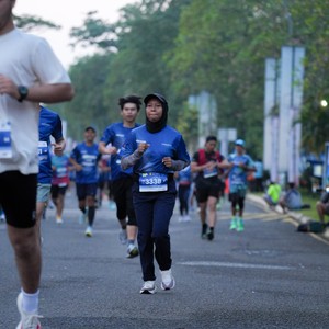 Race photo from BOGORUN 2026