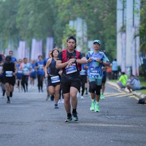 Race photo from BOGORUN 2026