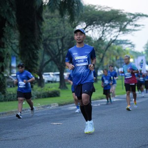 Race photo from BOGORUN 2026
