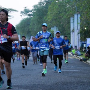 Race photo from BOGORUN 2026