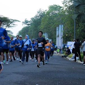 Race photo from BOGORUN 2026