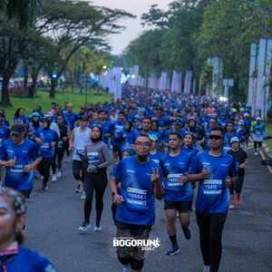 Race photo from BOGORUN 2026