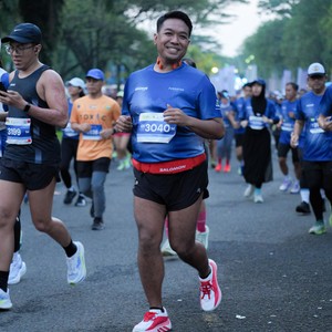 Race photo from BOGORUN 2026