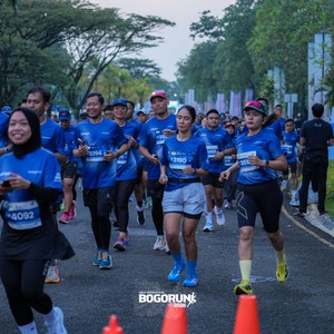 Race photo from BOGORUN 2026