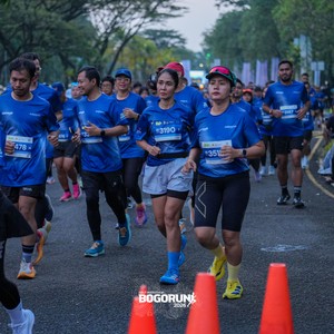 Race photo from BOGORUN 2026