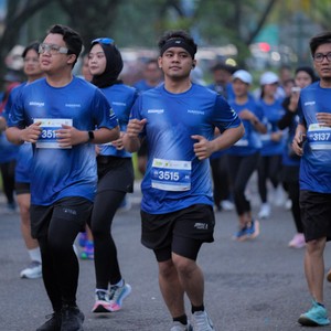 Race photo from BOGORUN 2026
