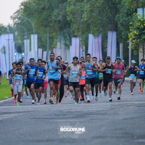 Race photo from BOGORUN 2026