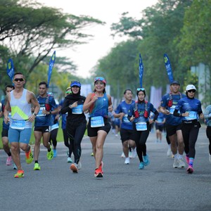 Race photo from BOGORUN 2026