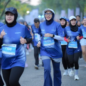 Race photo from BOGORUN 2026