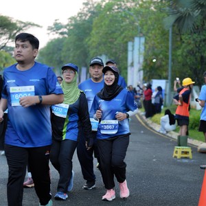 Race photo from BOGORUN 2026