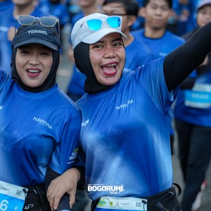 Race photo from BOGORUN 2026