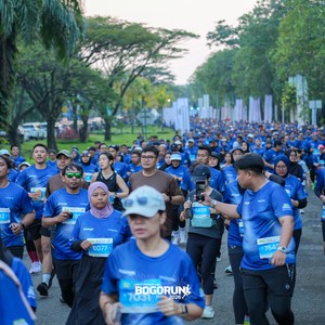 Race photo from BOGORUN 2026
