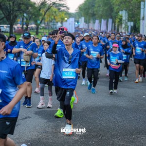 Race photo from BOGORUN 2026