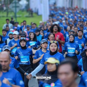 Race photo from BOGORUN 2026