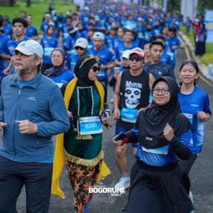 Race photo from BOGORUN 2026