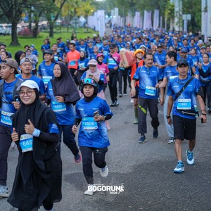 Race photo from BOGORUN 2026
