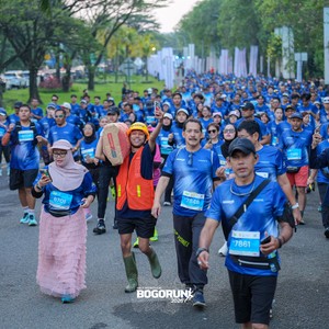 Race photo from BOGORUN 2026