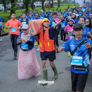 Race photo from BOGORUN 2026