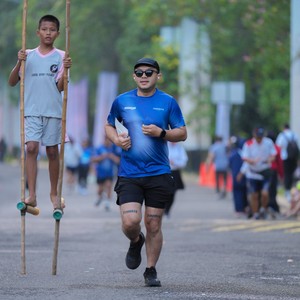 Race photo from BOGORUN 2026