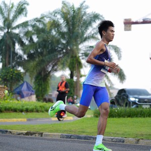 Race photo from BOGORUN 2026