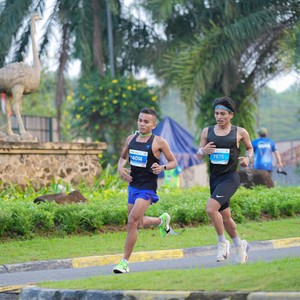 Race photo from BOGORUN 2026