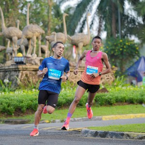 Race photo from BOGORUN 2026