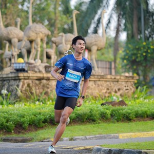 Race photo from BOGORUN 2026