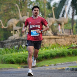 Race photo from BOGORUN 2026