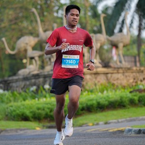 Race photo from BOGORUN 2026