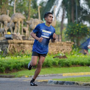 Race photo from BOGORUN 2026