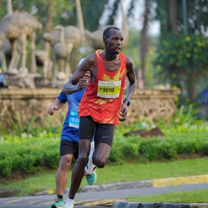 Race photo from BOGORUN 2026