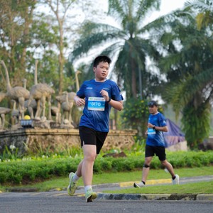 Race photo from BOGORUN 2026