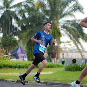 Race photo from BOGORUN 2026