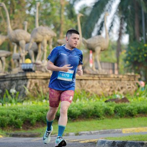 Race photo from BOGORUN 2026