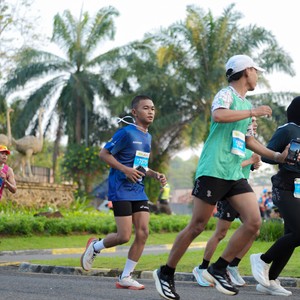 Race photo from BOGORUN 2026