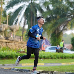Race photo from BOGORUN 2026