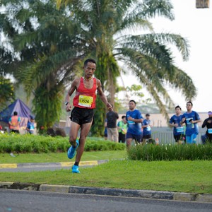 Race photo from BOGORUN 2026