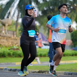 Race photo from BOGORUN 2026