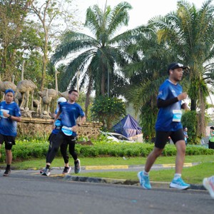 Race photo from BOGORUN 2026