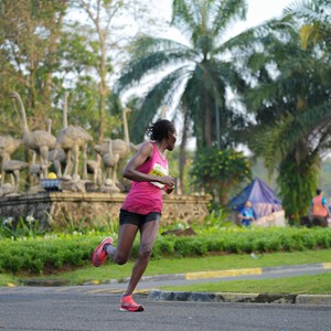 Race photo from BOGORUN 2026